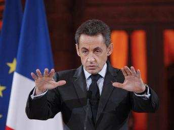 La campaña presidencial de Sarkozy