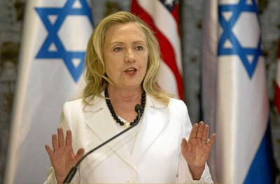 Hillary Clinton en Egipto e Israel