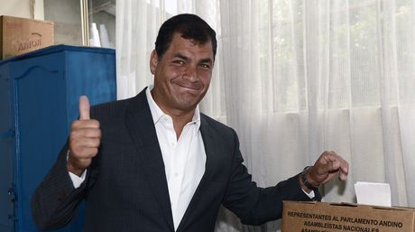 La reelección de Rafael Correa en Ecuador